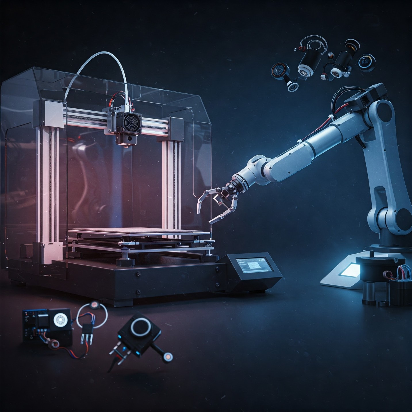 Exploring 3D Printing and Robotic Arms: From Concept to Creation